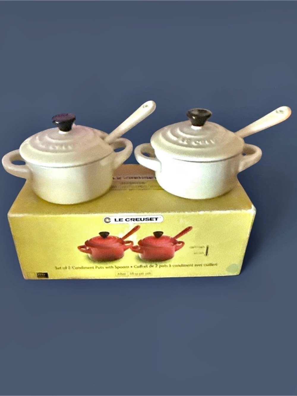 ***BRAND NEW**** Le Creuset 3oz Condiment Pots Set